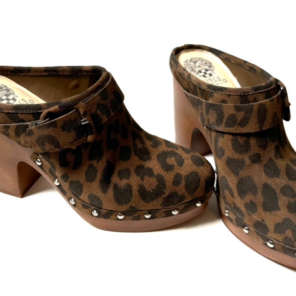 Cheetah print platform clog - Picture 3 of 5